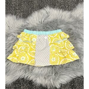 Ele Story Layered Patterned Skirt Size 8